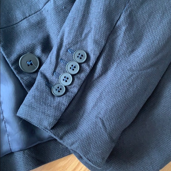 💋 RW & Co Navy Blue EUC blazer - Picture 2 of 6